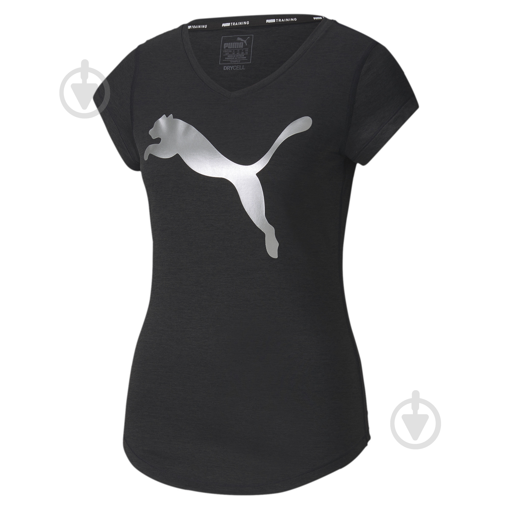 Футболка Puma Heather Cat Tee 51714714 р.M черный - фото 2