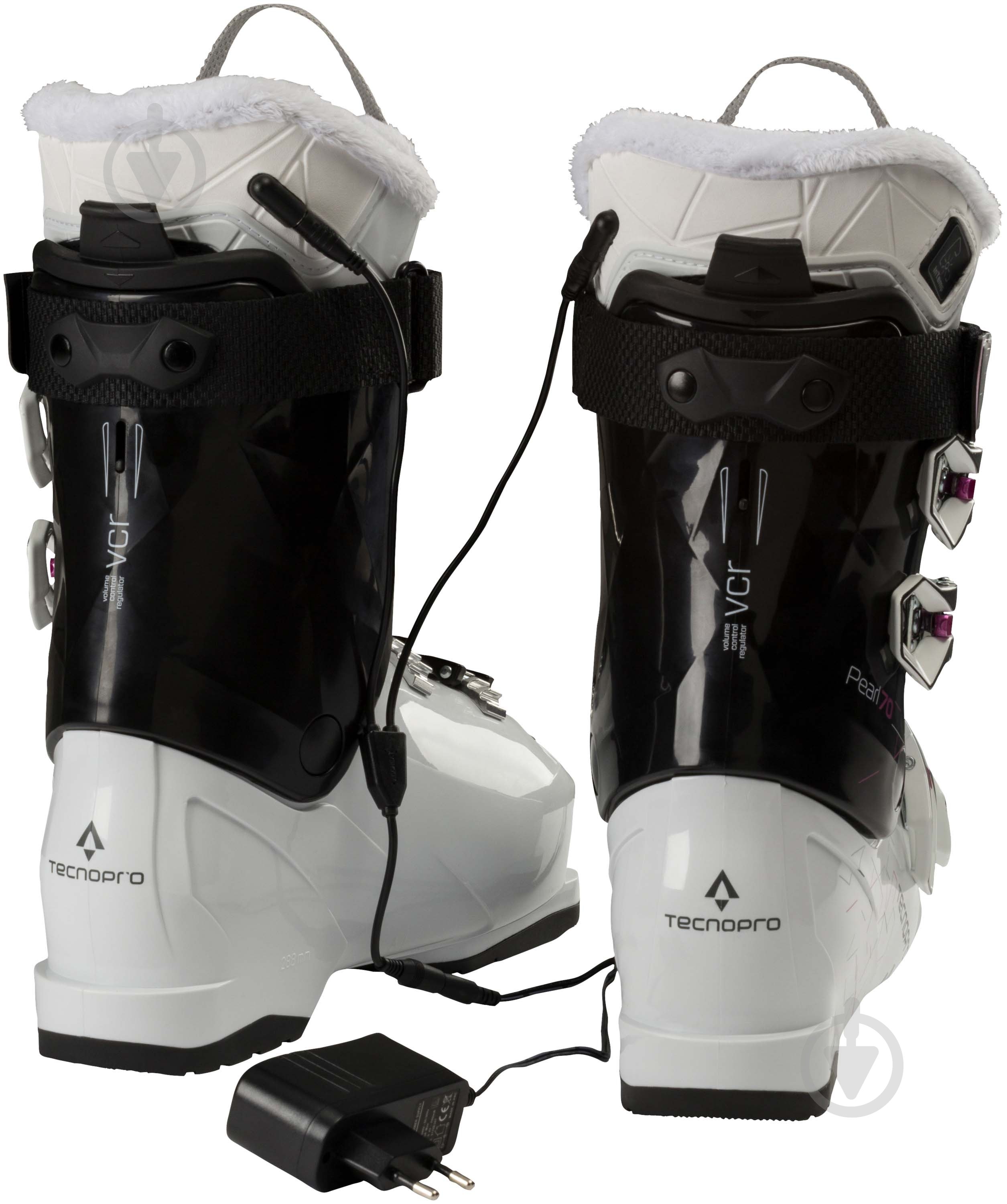 Ботинки горнолыжные TECNOPRO Safine Pearl 70 р. 25 253462 белый с черным - фото 5