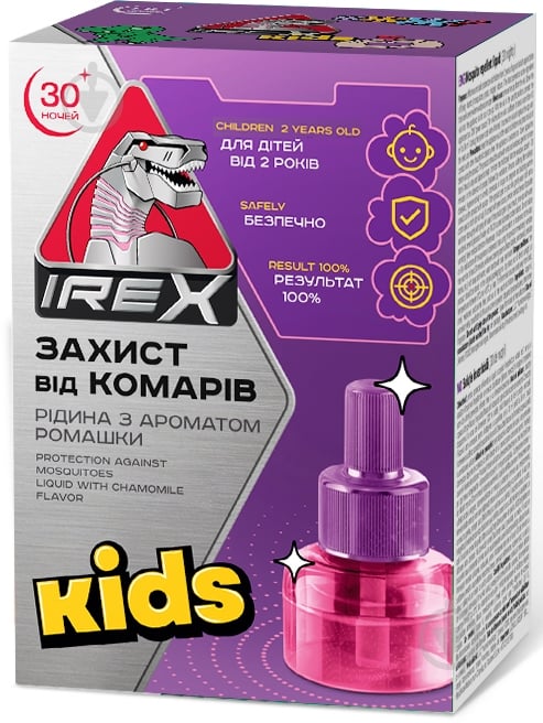 Жидкость IREX Kids 30 ночей 20 мл - фото 1 Жидкость IREX Kids 30 ночей 20 мл - фото 1