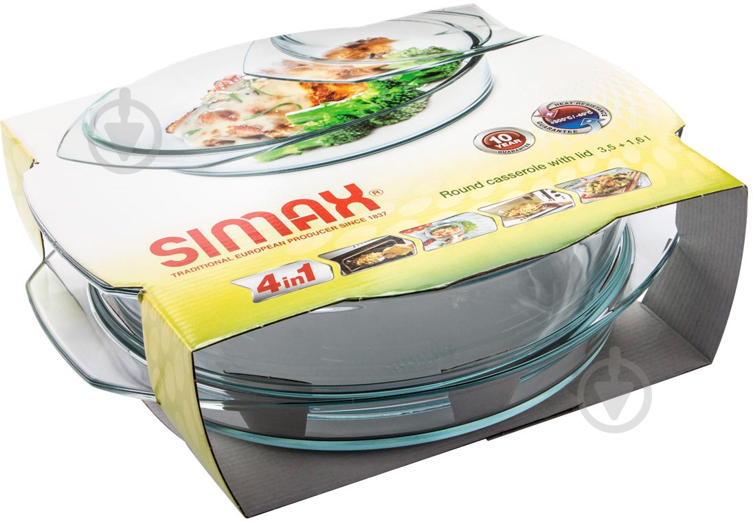 Кастрюля с крышкой Simax 3,5 л 6226/6236 - фото 3