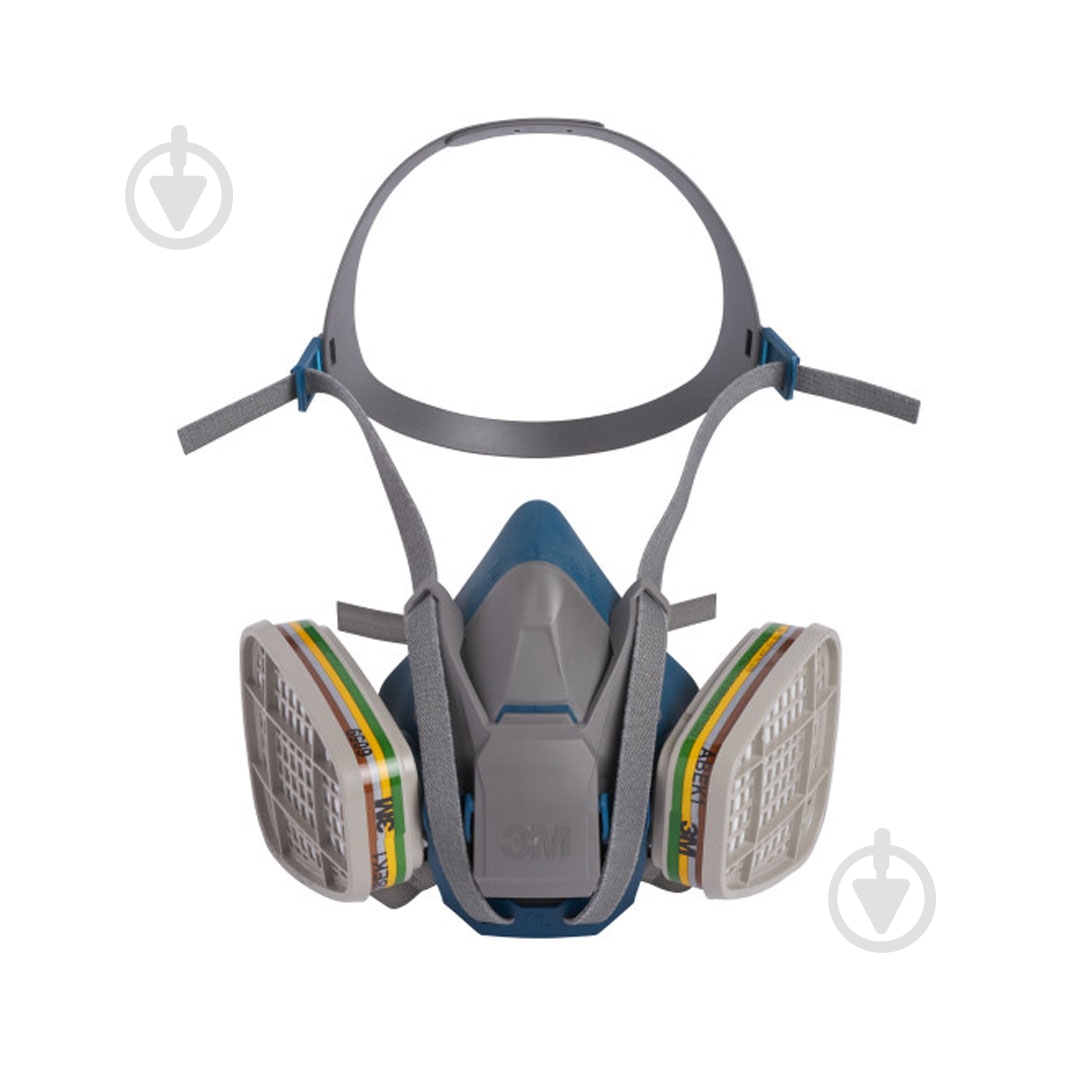 Напівмаска 3M 6502QL 19551 - фото 4 Напівмаска 3M 6502QL 19551 - фото 4