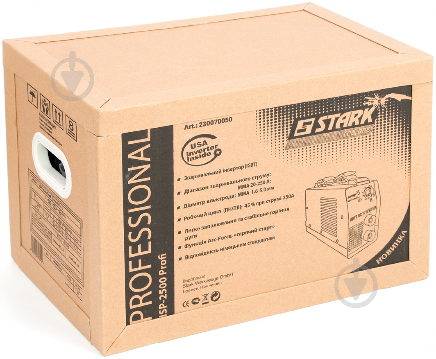 Инвертор сварочный Stark  ISP 2500 Profi - фото 5