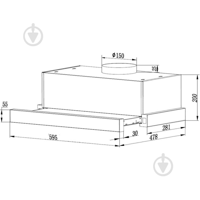Вытяжка Grunhelm GVT 115 W - фото 2 Вытяжка Grunhelm GVT 115 W - фото 2