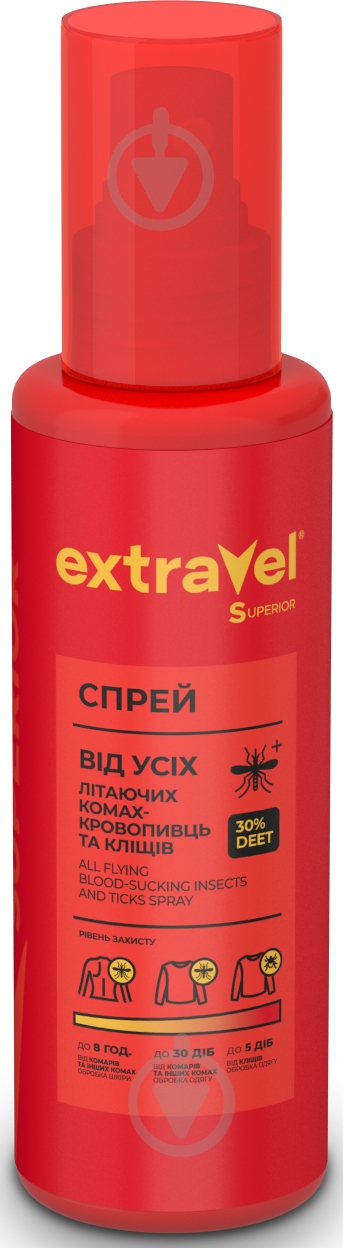 Спрей Extravel от комаров Superior 100 мл - фото 1