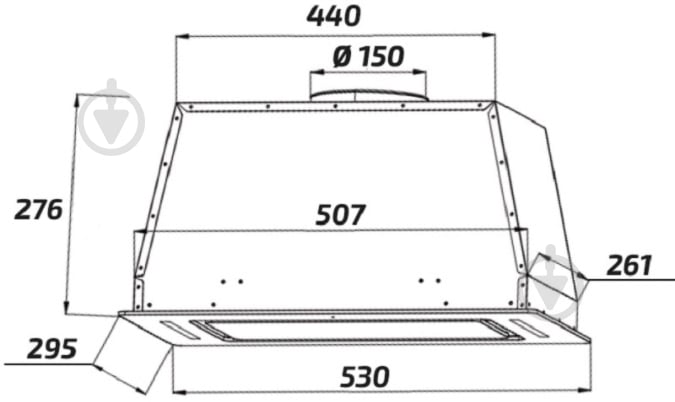 Вытяжка Grunhelm GVN 330 B - фото 6