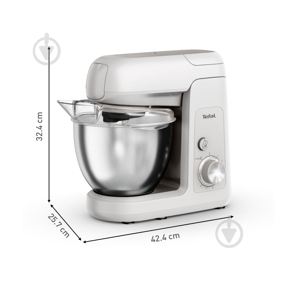 Кухонная машина Tefal BAKE PARTNER QB525B38 - фото 17 Кухонная машина Tefal BAKE PARTNER QB525B38 - фото 17
