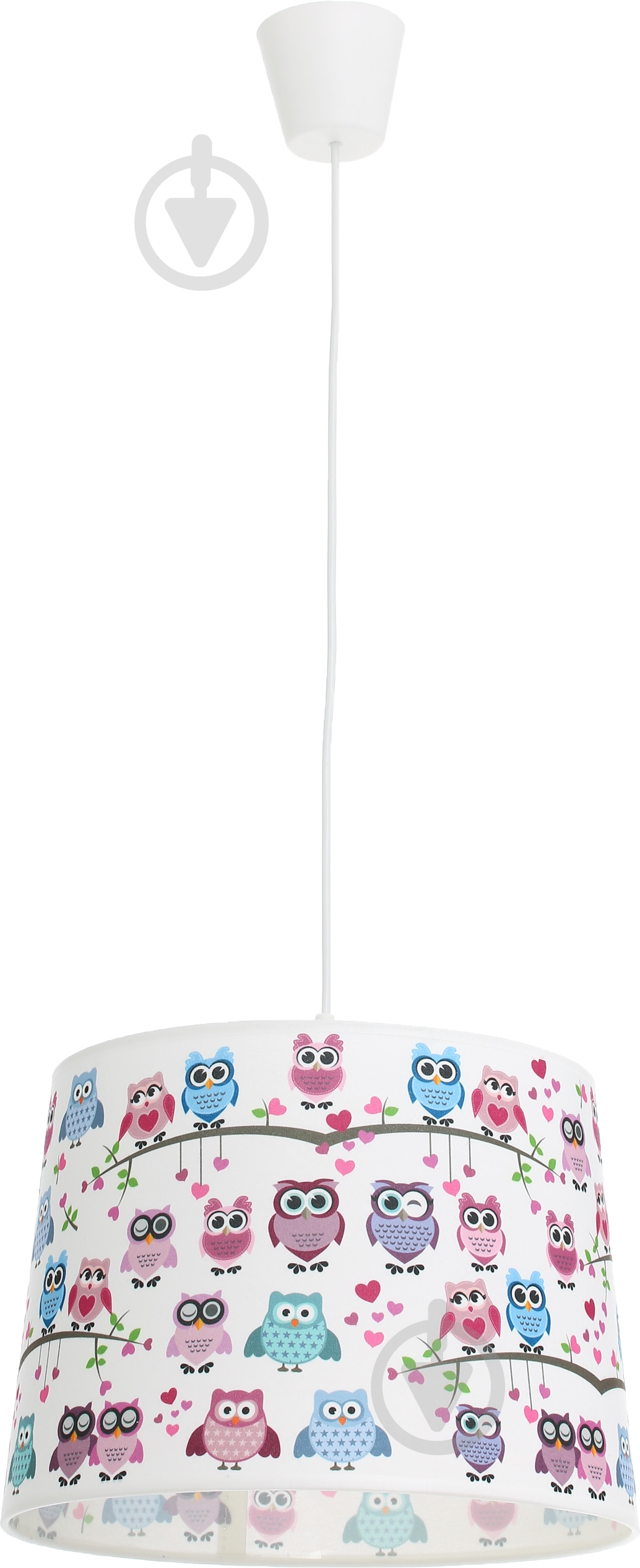 Подвес TK Lighting 1778 1x60 Вт E27 розовый с рисунком Kids - фото 1 Подвес TK Lighting 1778 1x60 Вт E27 розовый с рисунком Kids - фото 1