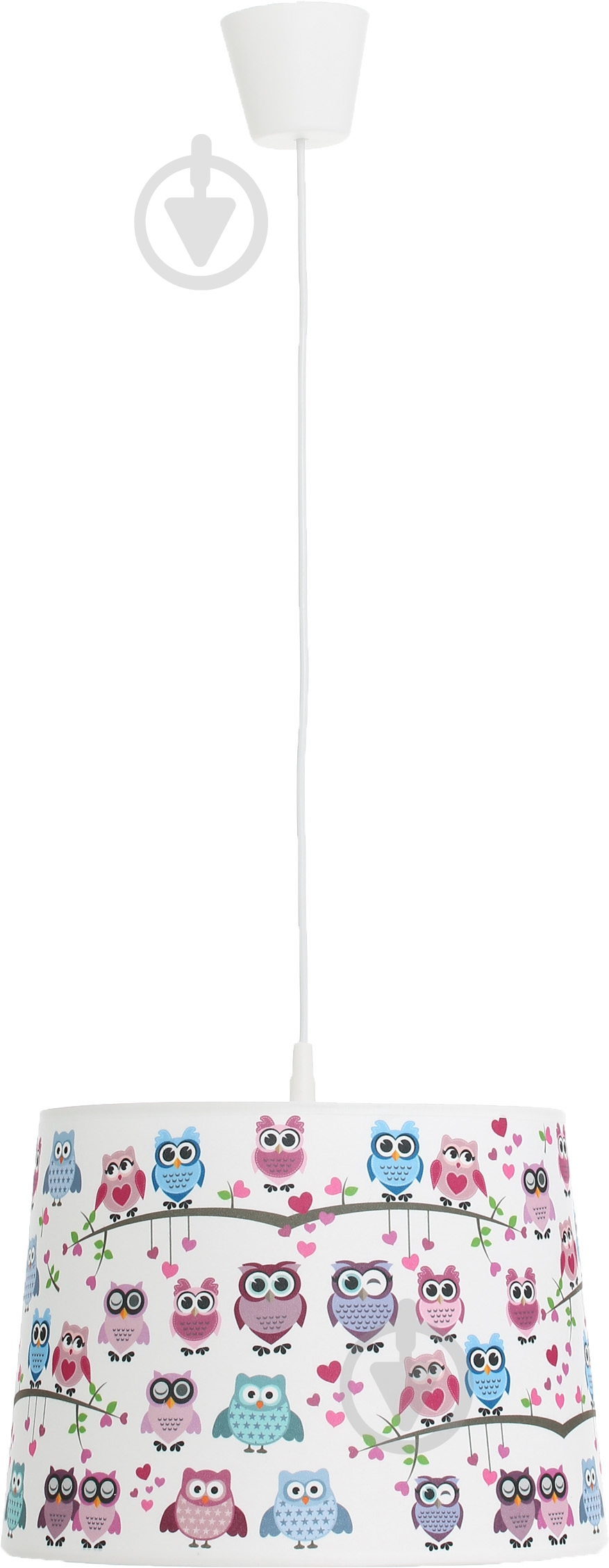 Подвес TK Lighting 1778 1x60 Вт E27 розовый с рисунком Kids - фото 2 Подвес TK Lighting 1778 1x60 Вт E27 розовый с рисунком Kids - фото 2