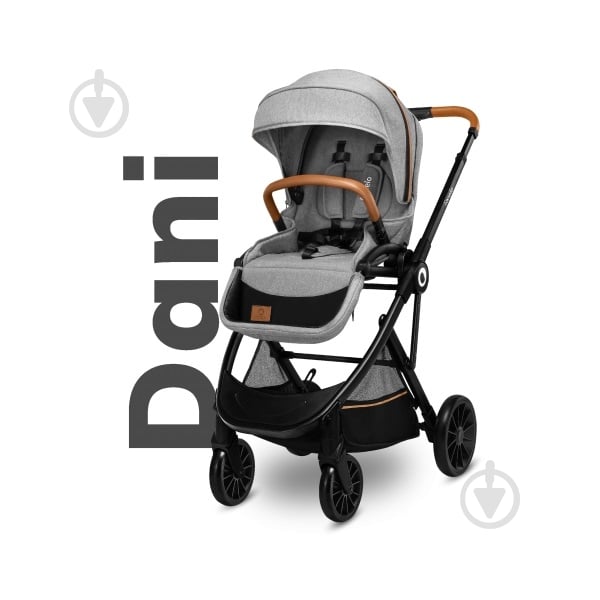 Коляска прогулочная Lionelo Dani Grey Stone - фото 5