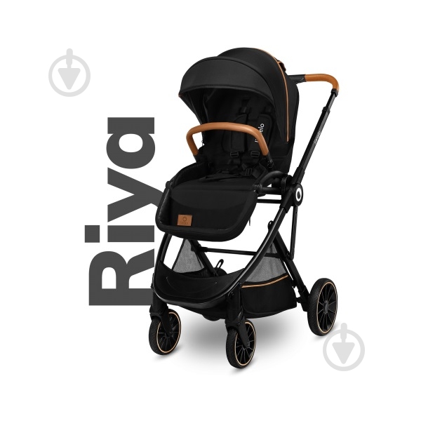 Коляска прогулочная Lionelo Riya Black Onyx - фото 5