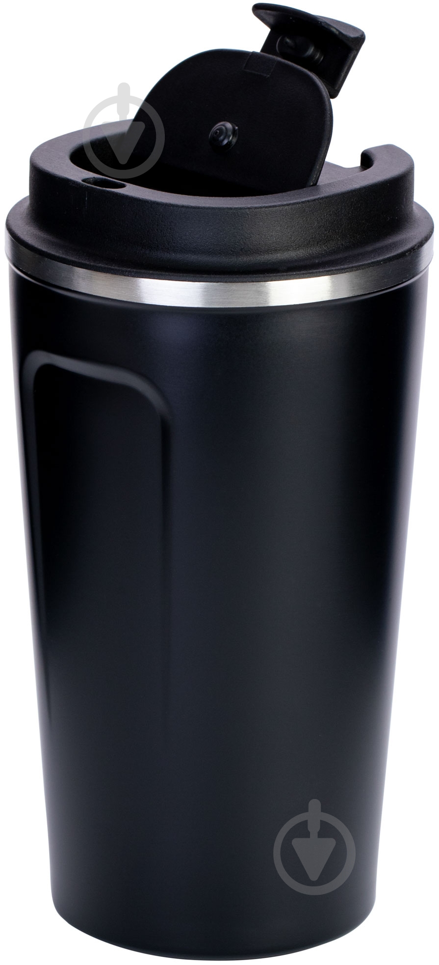 Термочашка Optima Coffe 500 мл чорна O52076 - фото 1 Термочашка Optima Coffe 500 мл чорна O52076 - фото 1