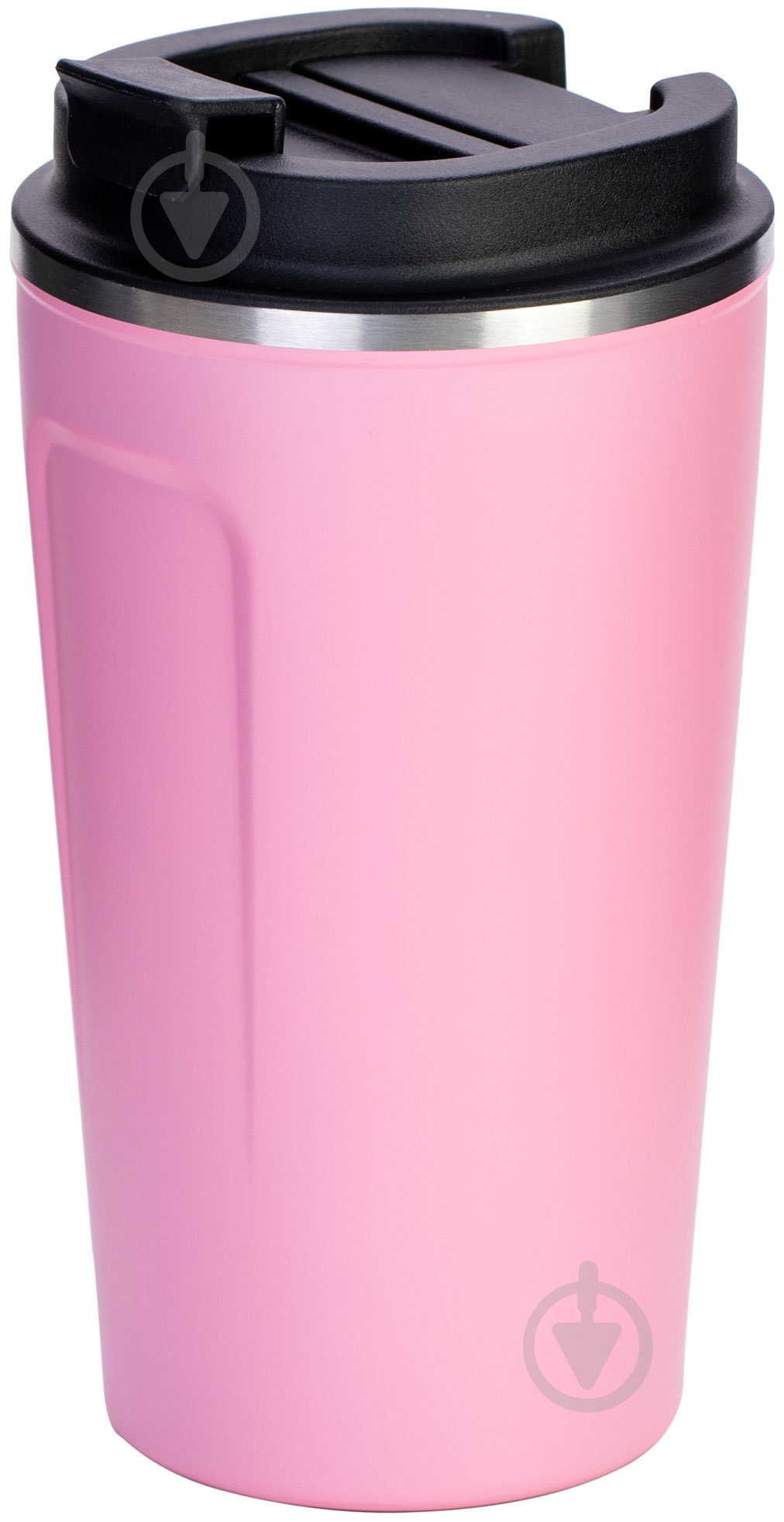 Термочашка Optima Coffe 500 мл розовая O52077 - фото 1 Термочашка Optima Coffe 500 мл розовая O52077 - фото 1