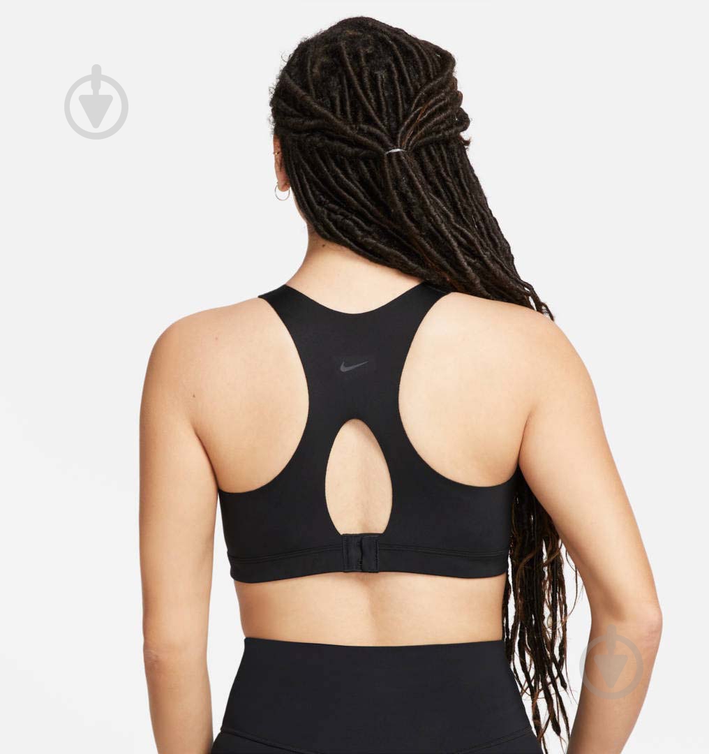 Бра Nike W NK DF ALPHA ZIP-FRONT BRA DD0436-010 р.1X-C/E черный - фото 2 Бра Nike W NK DF ALPHA ZIP-FRONT BRA DD0436-010 р.1X-C/E черный - фото 2