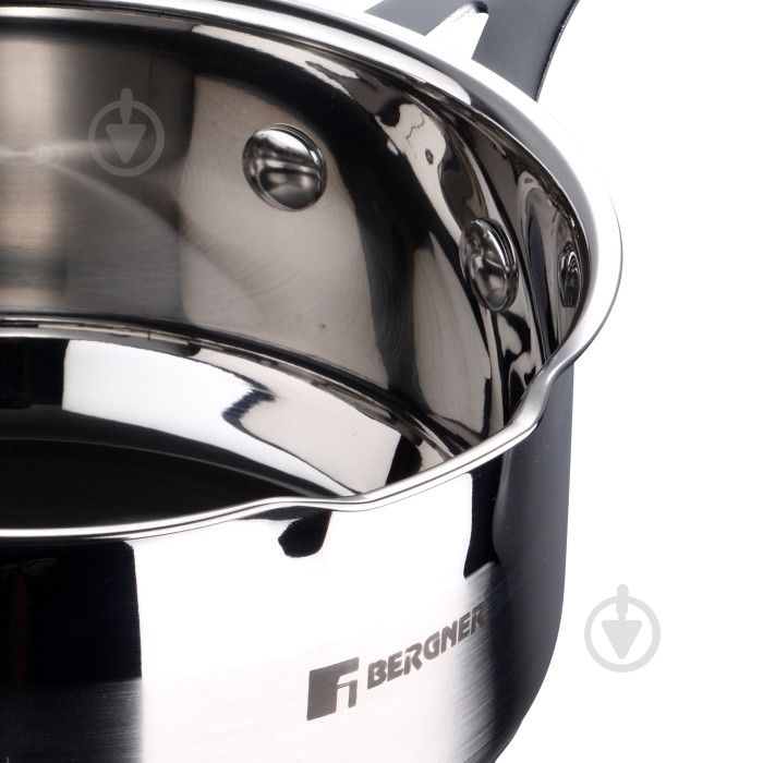 Ковш Bergner Midnight, 1,3 л (BG-32125-MM) - фото 4 Ковш Bergner Midnight, 1,3 л (BG-32125-MM) - фото 4