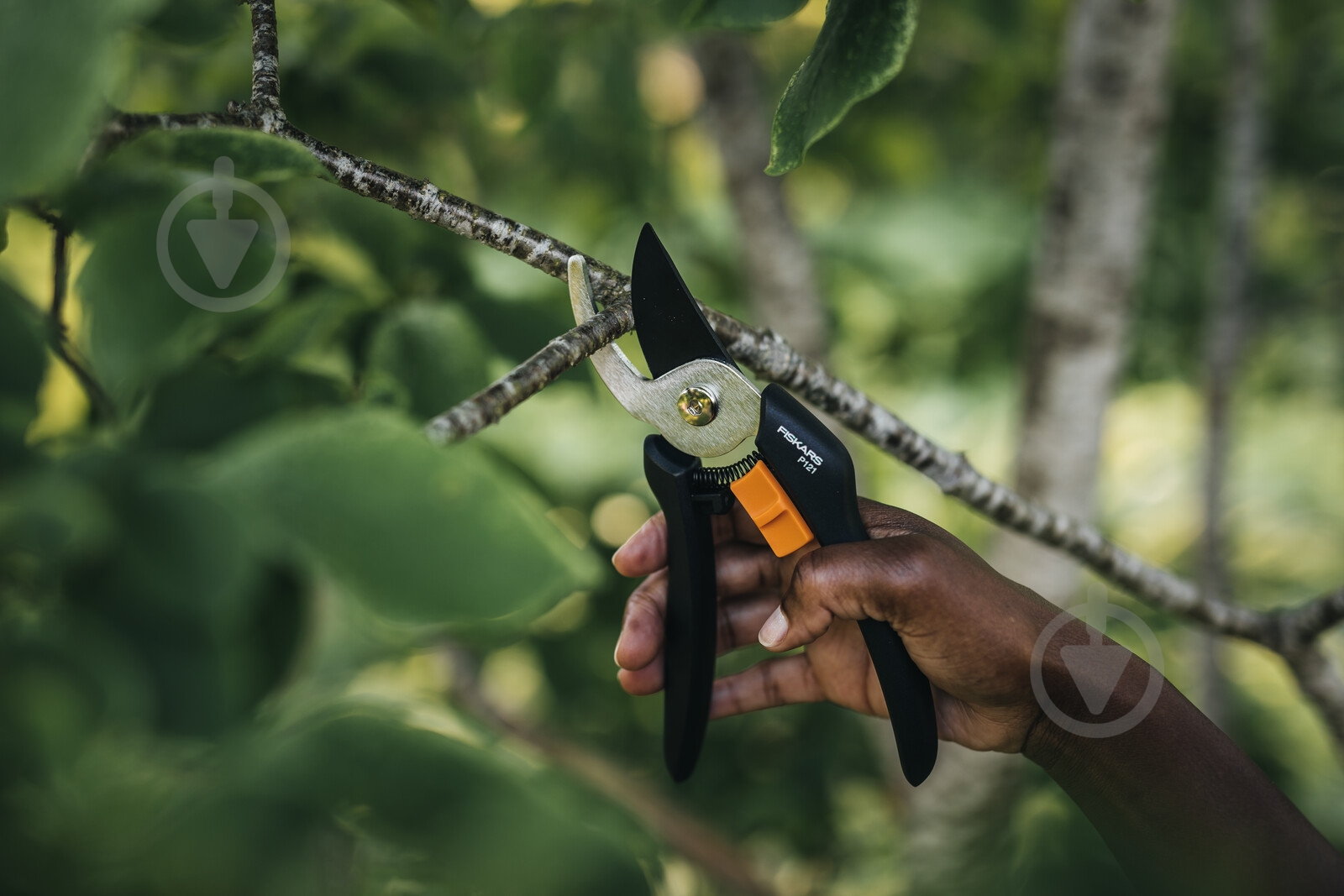 Секатор площинний Fiskars Solid P121 (1057160) - фото 3 Секатор площинний Fiskars Solid P121 (1057160) - фото 3