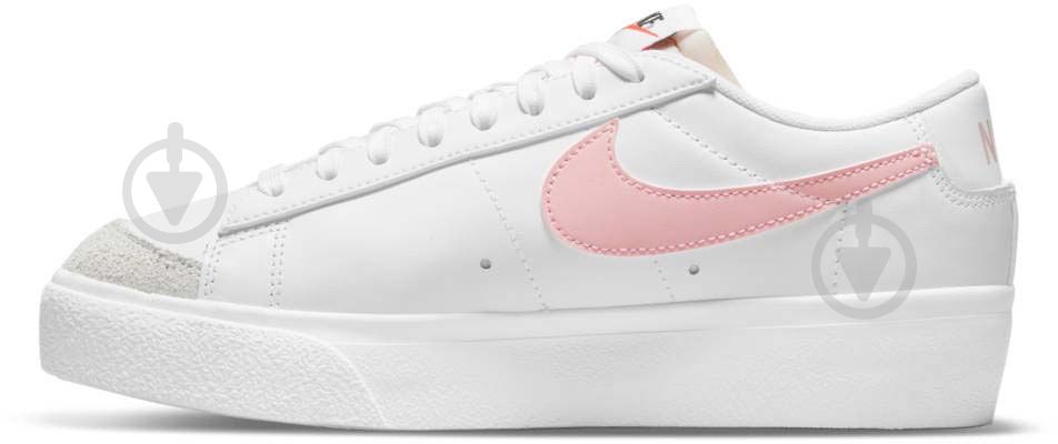 Кроссовки женские демисезонные Nike Blazer Low Platform DJ0292-103 р.41 белые - фото 2