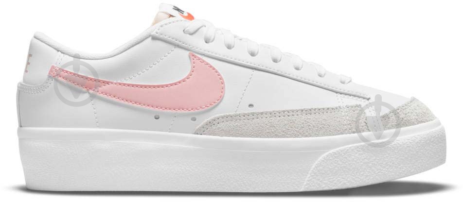 Кроссовки женские демисезонные Nike Blazer Low Platform DJ0292-103 р.41 белые - фото 3