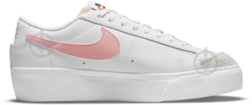 Кроссовки женские демисезонные Nike Blazer Low Platform DJ0292-103 р.41 белые - фото 4