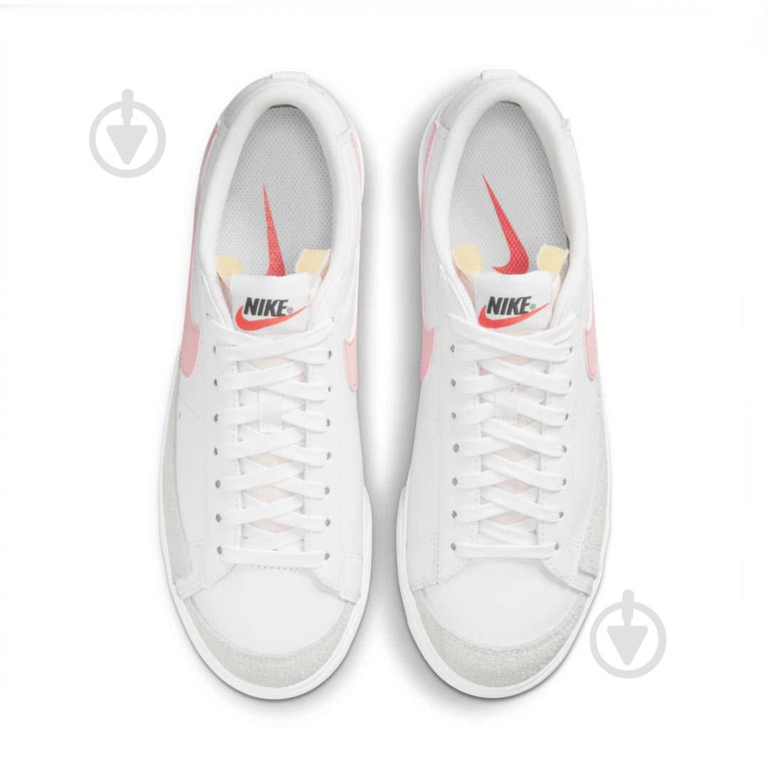 Кроссовки женские демисезонные Nike Blazer Low Platform DJ0292-103 р.41 белые - фото 6