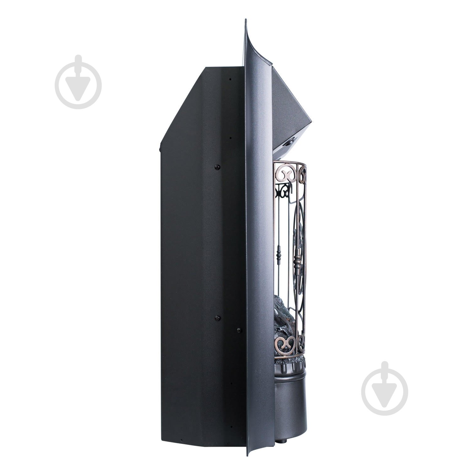 Камин электрический ASTRA FLAME INVER BLACK - фото 4