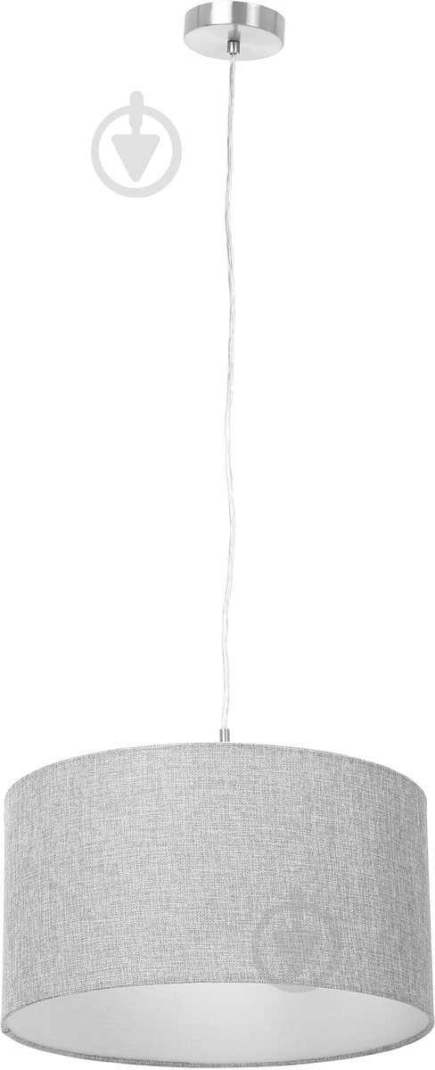 Подвес Eglo 1x60 Вт E27 серый Пастері - фото 1
