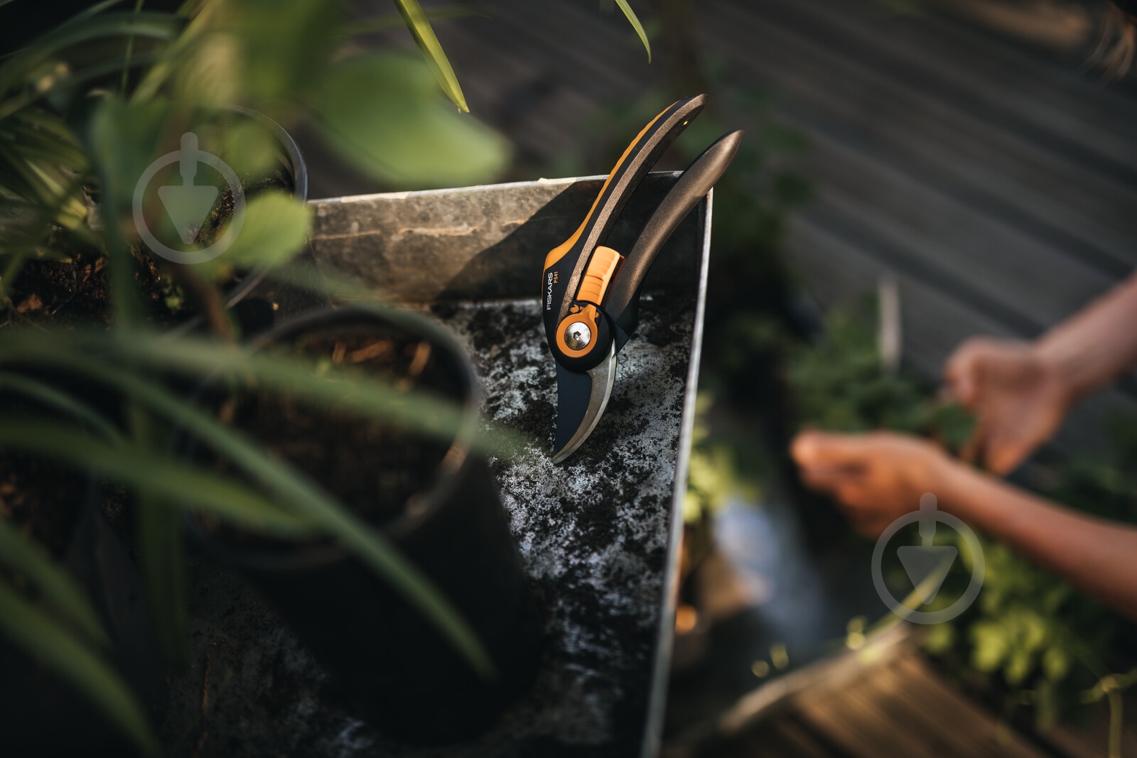 Секатор площинний Fiskars Plus SmartFit P541 (1057169) - фото 5