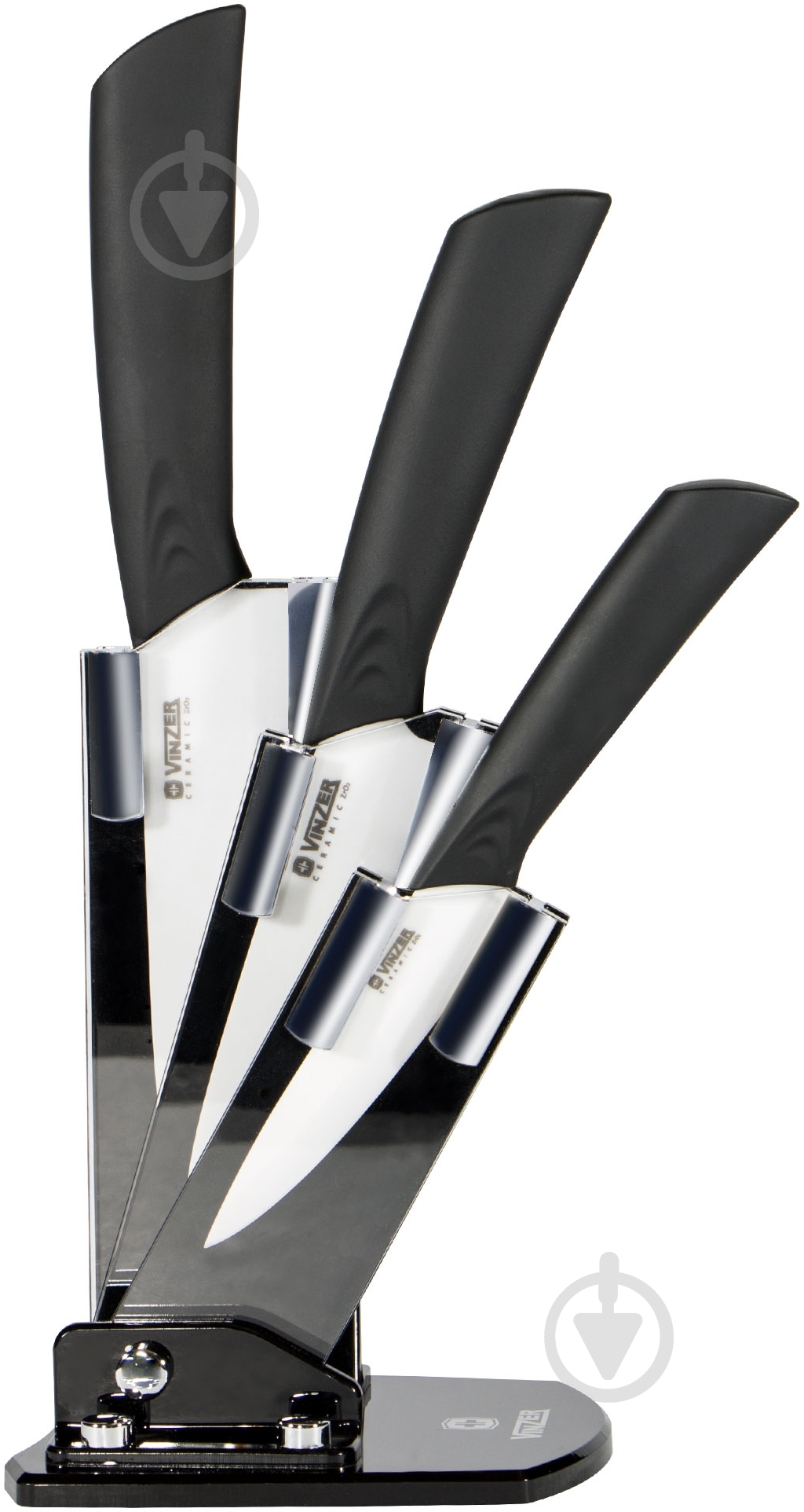 Набор ножей керамических Vinzer Wings 4 предмета 89134 - фото 1 Набор ножей керамических Vinzer Wings 4 предмета 89134 - фото 1