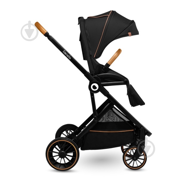 Коляска 3 в 1 Lionelo Riya 3in1 Black Onyx - фото 3