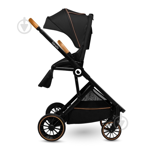 Коляска 3 в 1 Lionelo Riya 3in1 Black Onyx - фото 2
