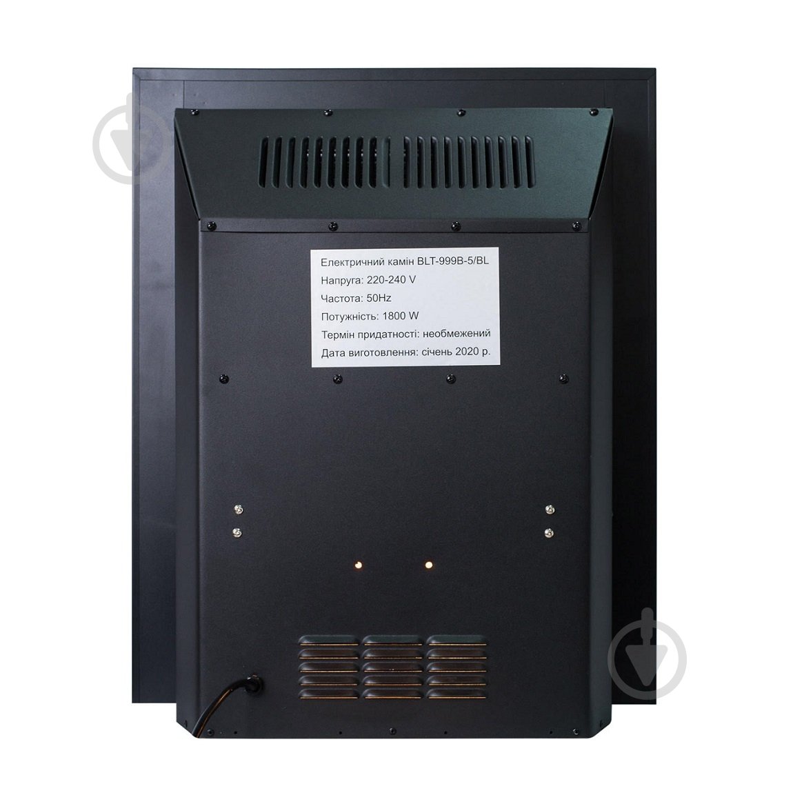 Камін електричний ASTRA FLAME HORTON BLACK - фото 4