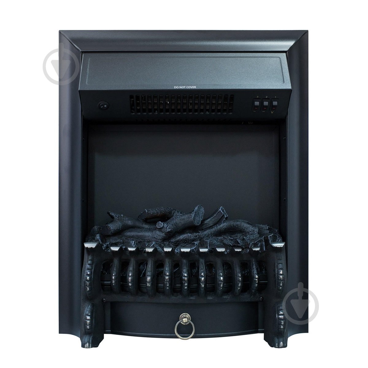 Камін електричний ASTRA FLAME HORTON BLACK - фото 3