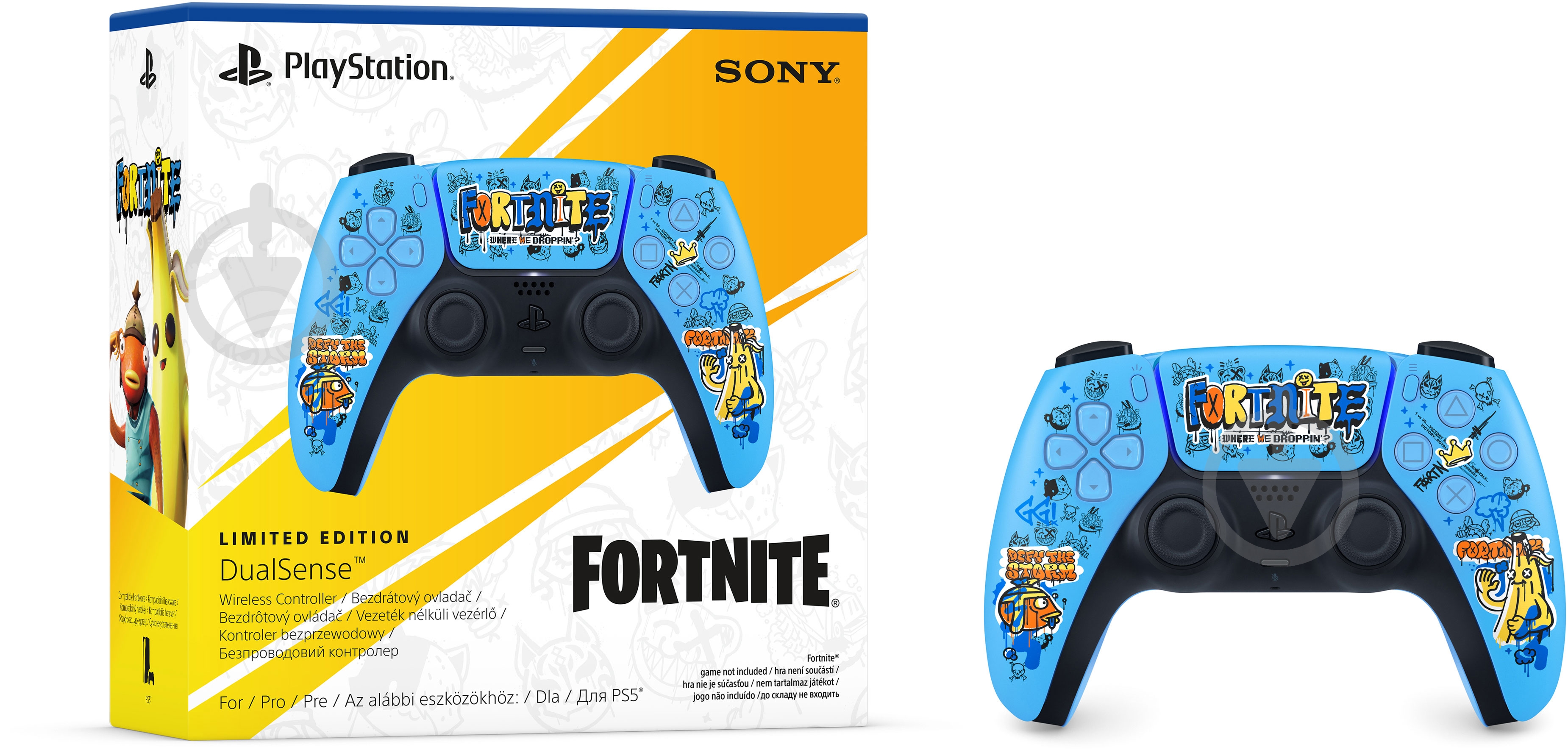 Геймпад бездротовий Sony DualSense для PS5 Fortnite Limited Edition (1000045433 ) - фото 2