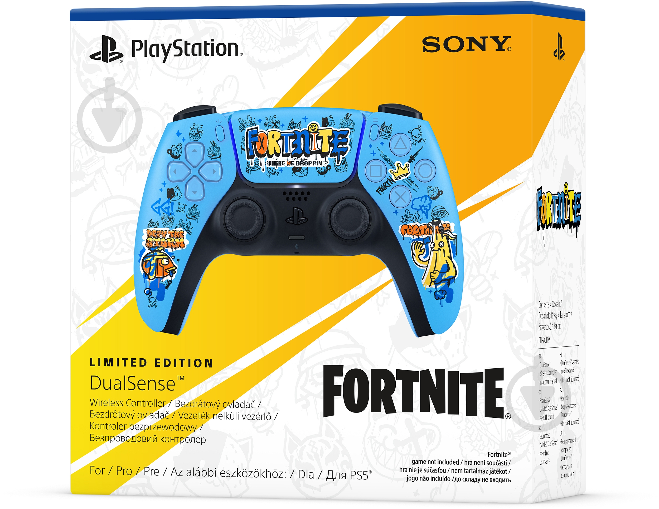 Геймпад бездротовий Sony DualSense для PS5 Fortnite Limited Edition (1000045433 ) - фото 4