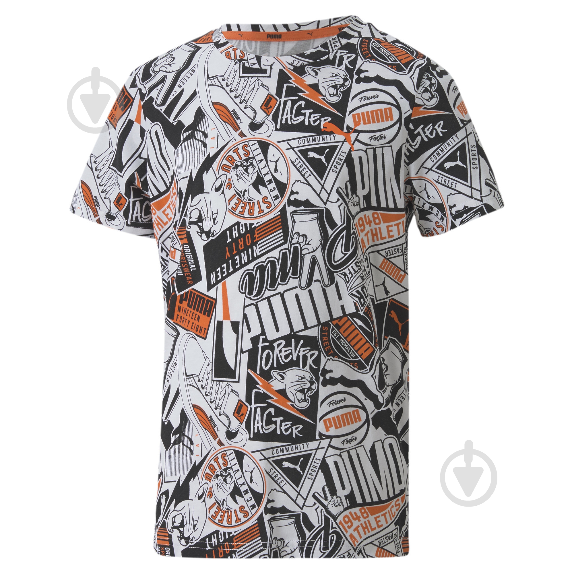 Футболка Puma Alpha Tee 58126902 белый - фото 1