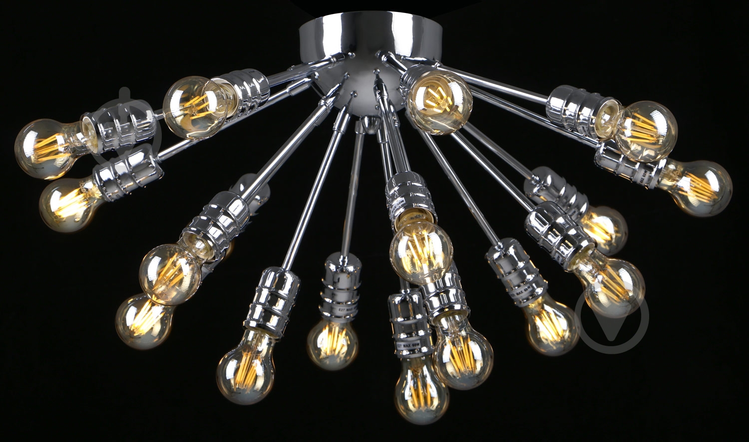 Люстра Arte Lamp A9265PL-18CC 18x60 Вт E27 хром 9265 - фото 2