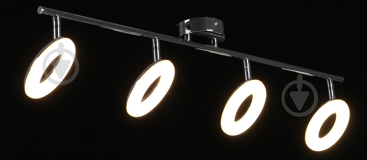 Спот Arte Lamp A8972PL-4CC 4x4 Вт хром Ciambella - фото 3