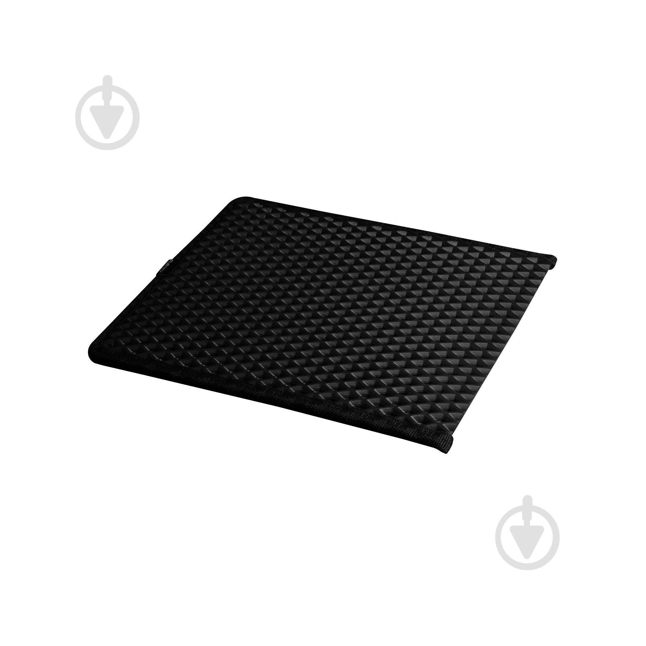 Килимок для туалету EVAtech Kitty 33х30 см чорний ромб - фото 2 Килимок для туалету EVAtech Kitty 33х30 см чорний ромб - фото 2