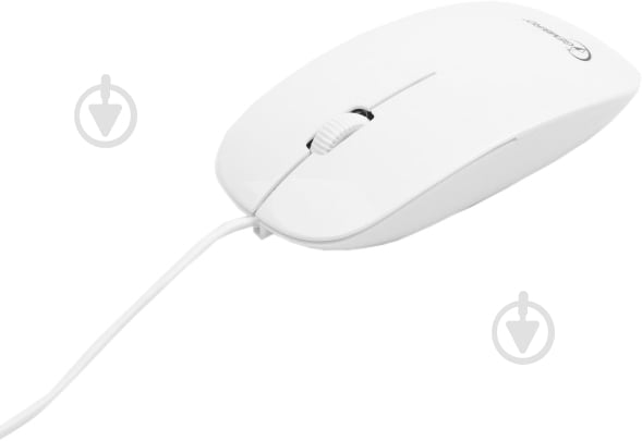 Мышь Gembird MUS-103-W white - фото 2 Мышь Gembird MUS-103-W white - фото 2