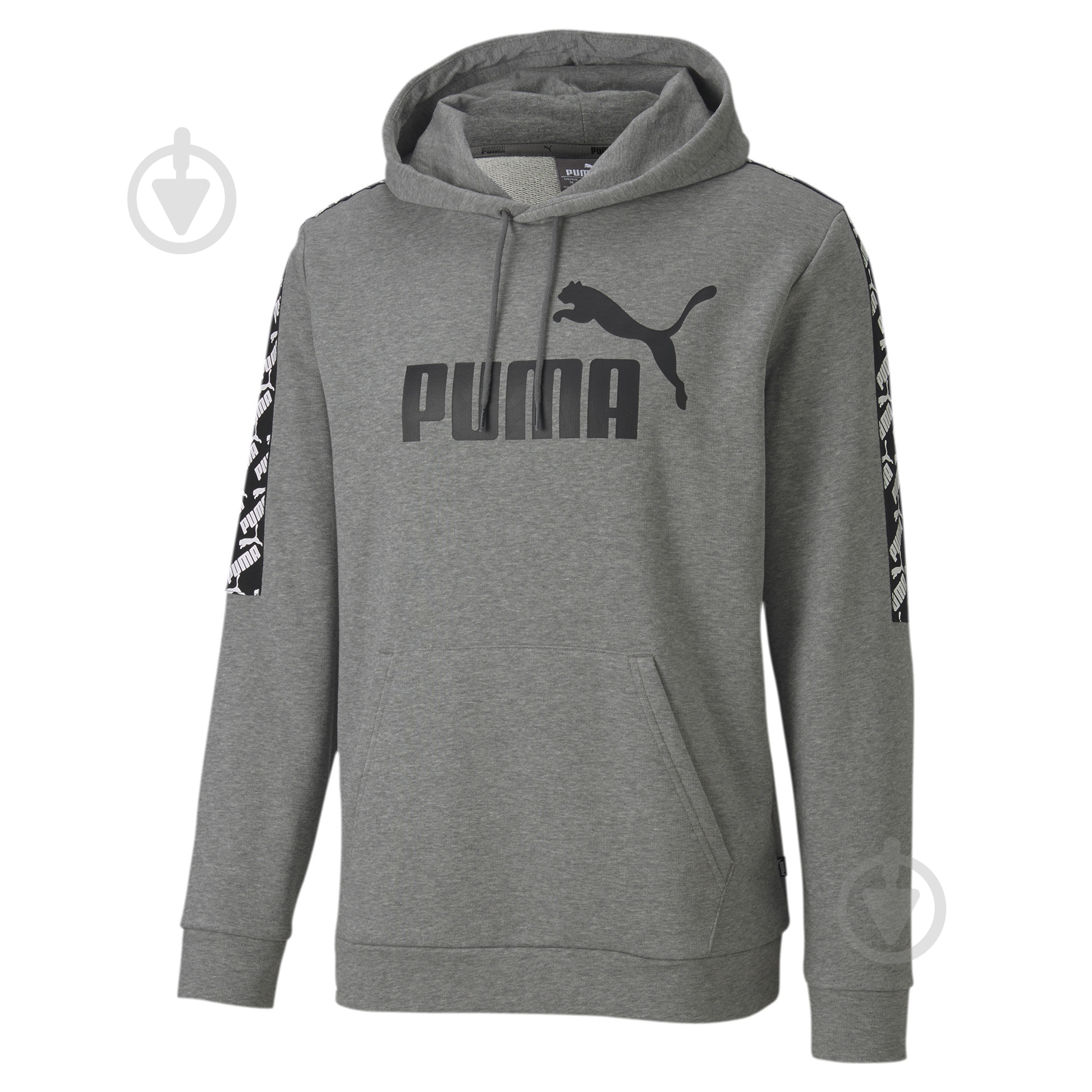 Джемпер Puma Amplified Hoody TR 58139303 р. L сірий - фото 2 Джемпер Puma Amplified Hoody TR 58139303 р. L сірий - фото 2