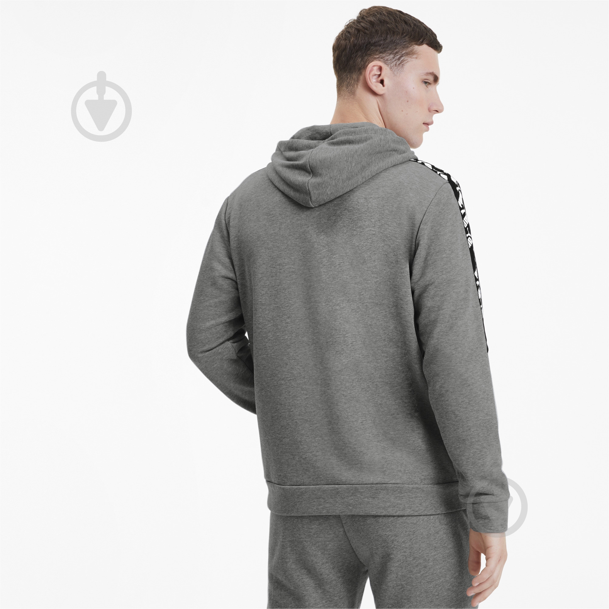 Джемпер Puma Amplified Hoody TR 58139303 р. L сірий - фото 4 Джемпер Puma Amplified Hoody TR 58139303 р. L сірий - фото 4