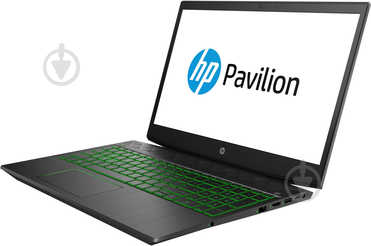 Ноутбук HP Pavilion 15 Gaming 15,6" (6VU84EA) black - фото 1