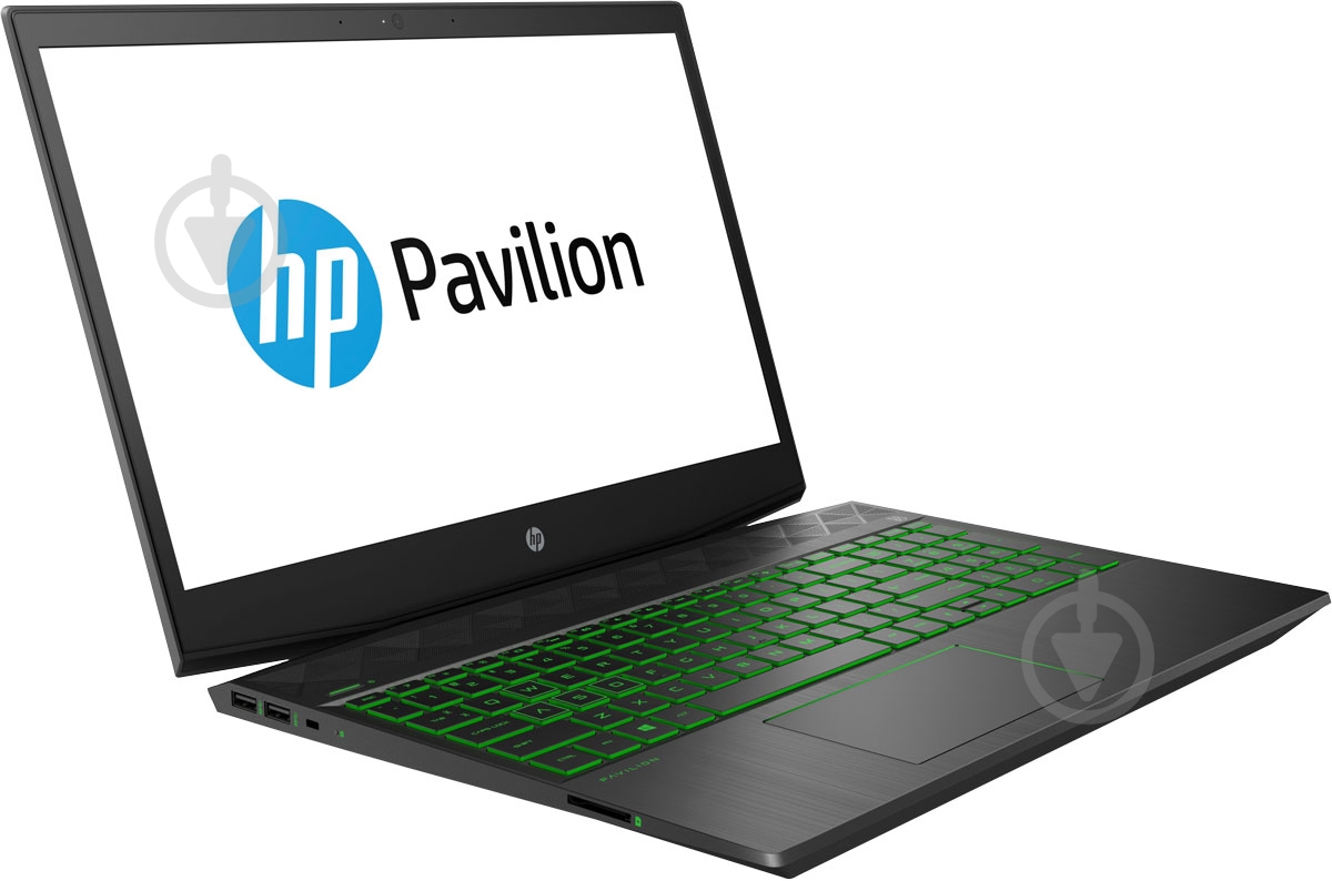 Ноутбук HP Pavilion 15 Gaming 15,6" (6VS07EA) black - фото 3