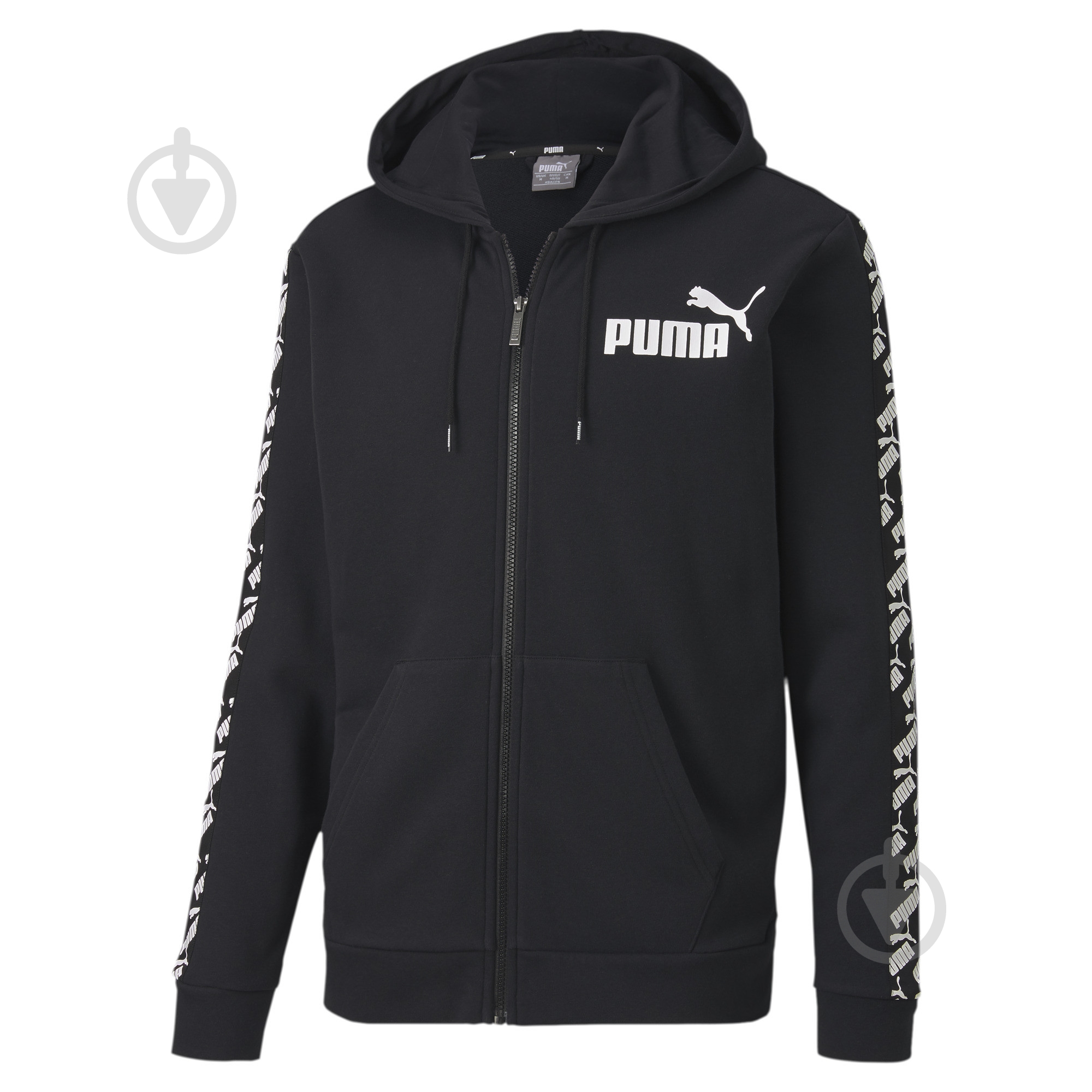 Джемпер Puma AMPLIFIED Hooded Jacket TR 58139601 р. XL чорний - фото 2 Джемпер Puma AMPLIFIED Hooded Jacket TR 58139601 р. XL чорний - фото 2