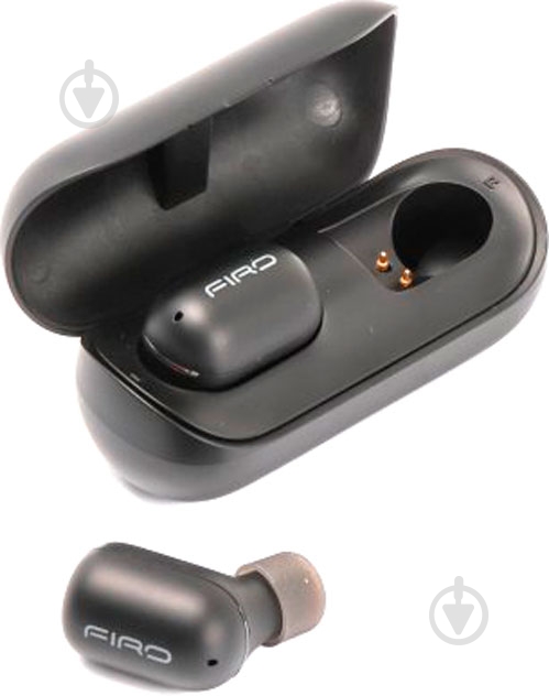 Bluetooth-гарнитура Firo (A2 Black) с зарядным кейсом - фото 2