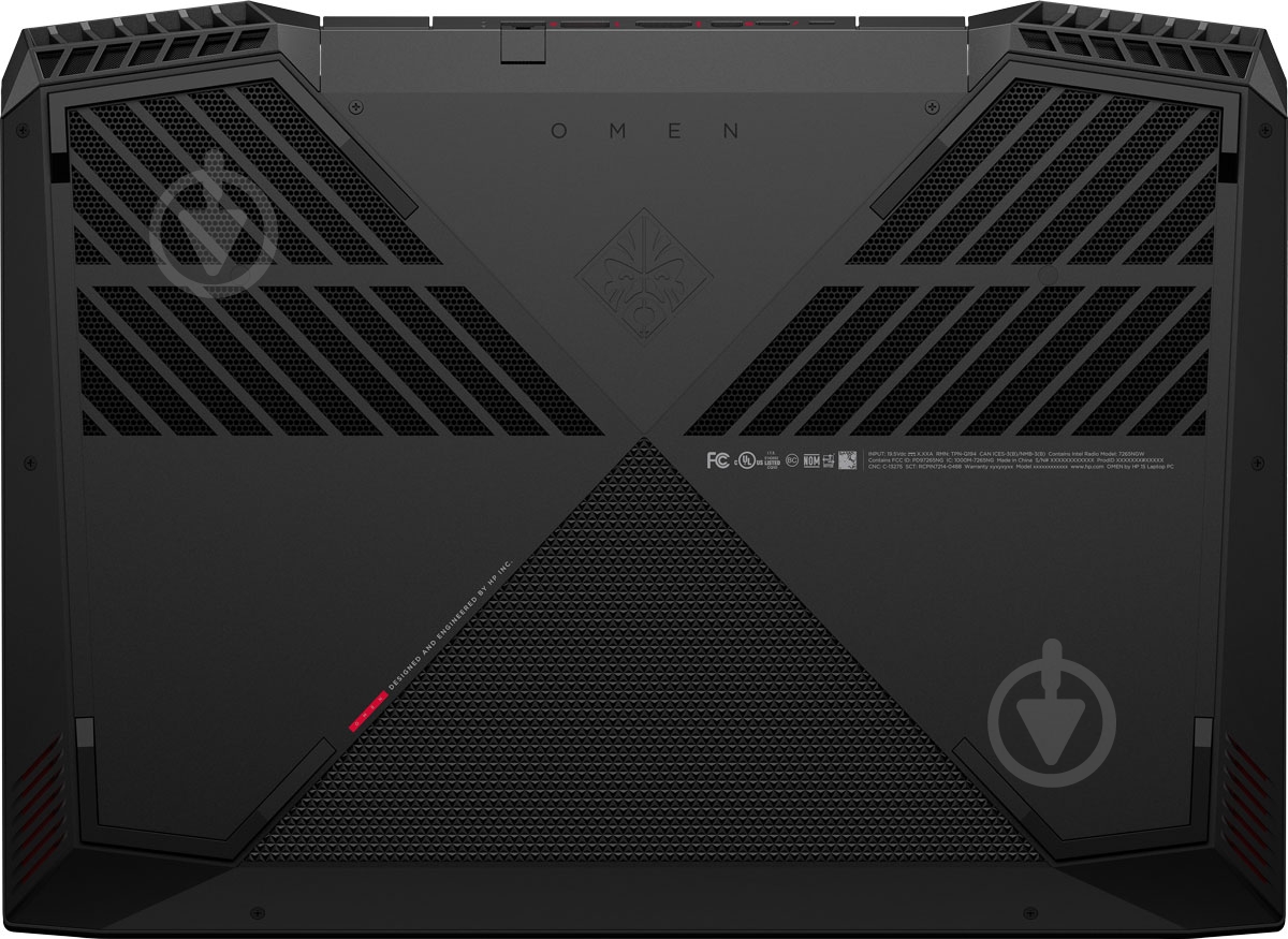 Ноутбук HP OMEN 15-dc0010ua 15,6" (6VP22EA) black - фото 6 Ноутбук HP OMEN 15-dc0010ua 15,6" (6VP22EA) black - фото 6