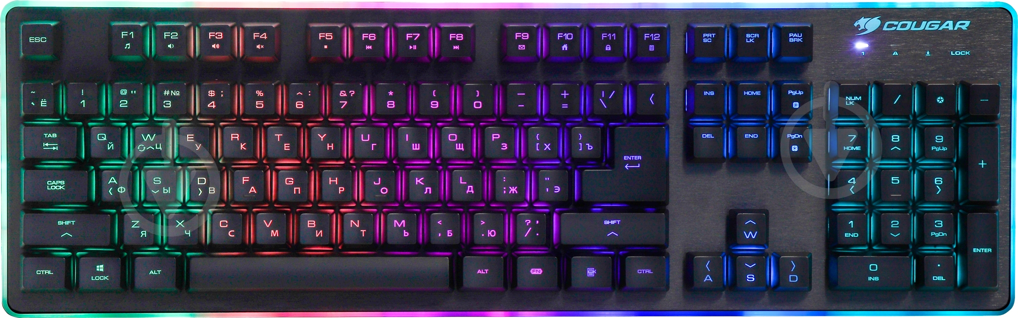 Клавиатура Cougar (Core EX) black - фото 1