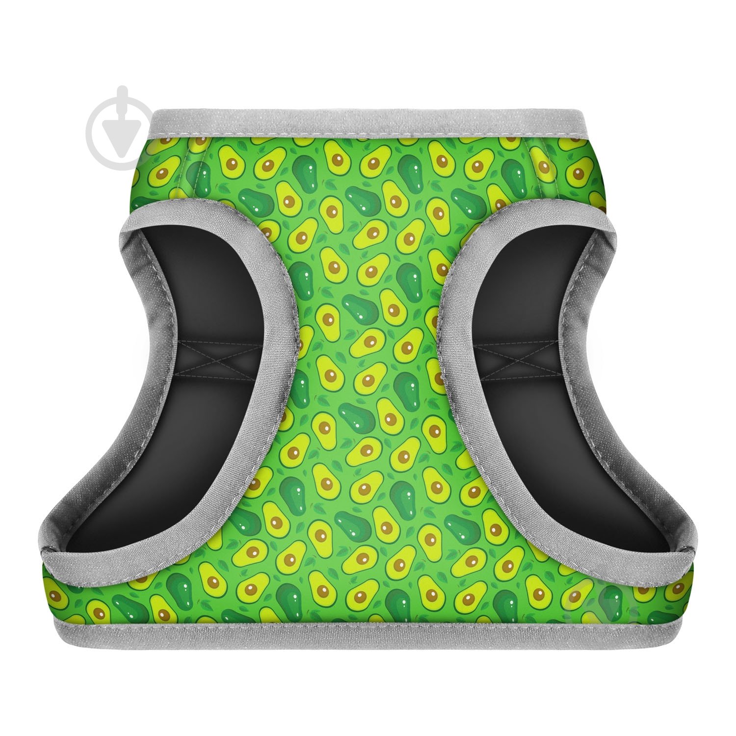 Шлея WAUDOG с рисунком Авокадо размер XS3 - фото 2