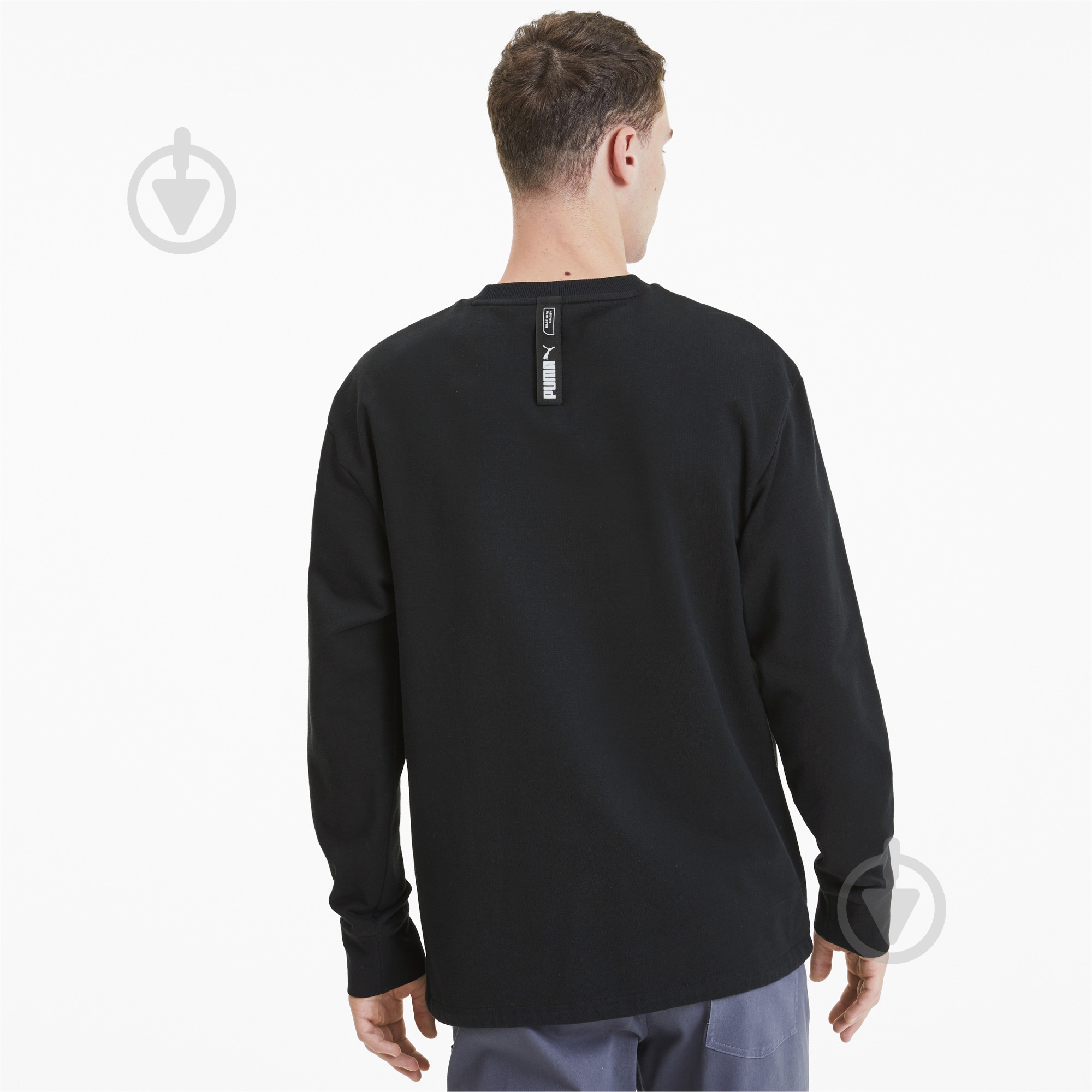 Свитшот Puma NU-TILITY Crew 58132201 р. L черный - фото 4