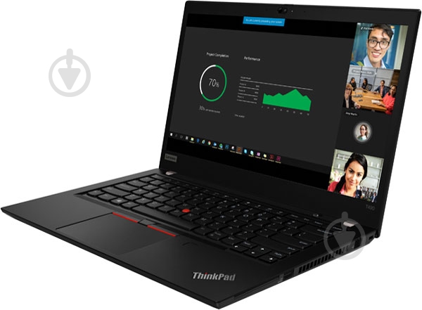 Ноутбук Lenovo ThinkPad E490 14" (20N3000GRT) black - фото 1