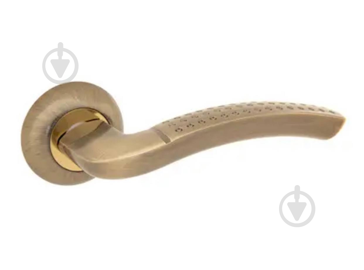 Ручка на розетке Code Deco H-14026-A-AB античная бронза - фото 1 Ручка на розетке Code Deco H-14026-A-AB античная бронза - фото 1